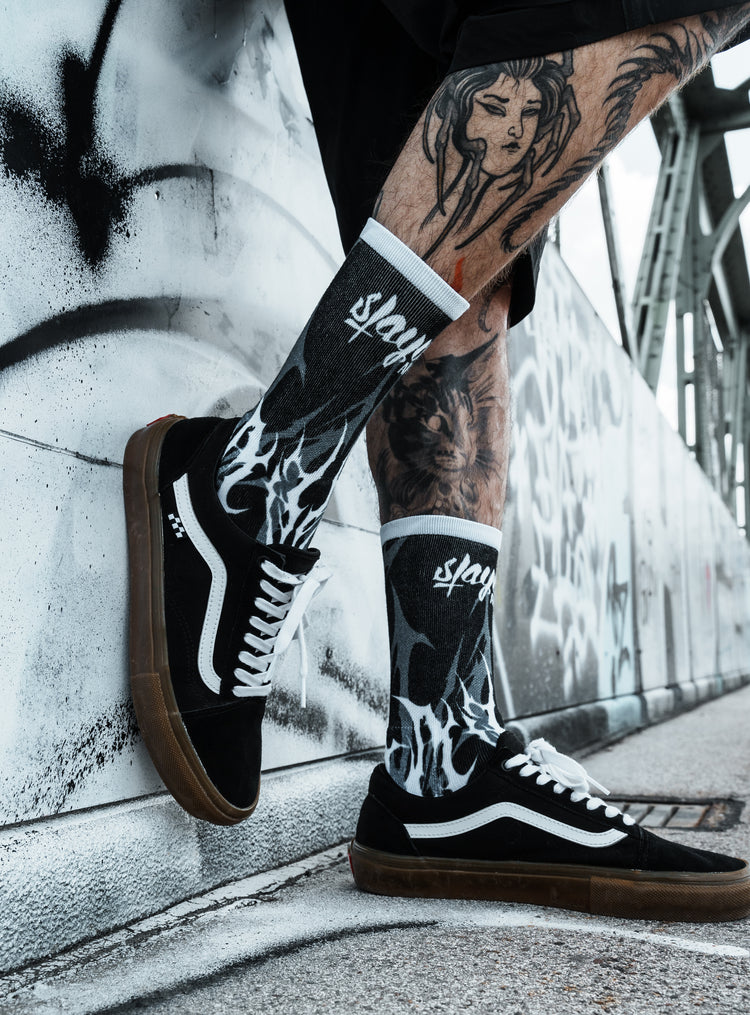 Eternal Conquest - Comfort Socks (White) Image 1