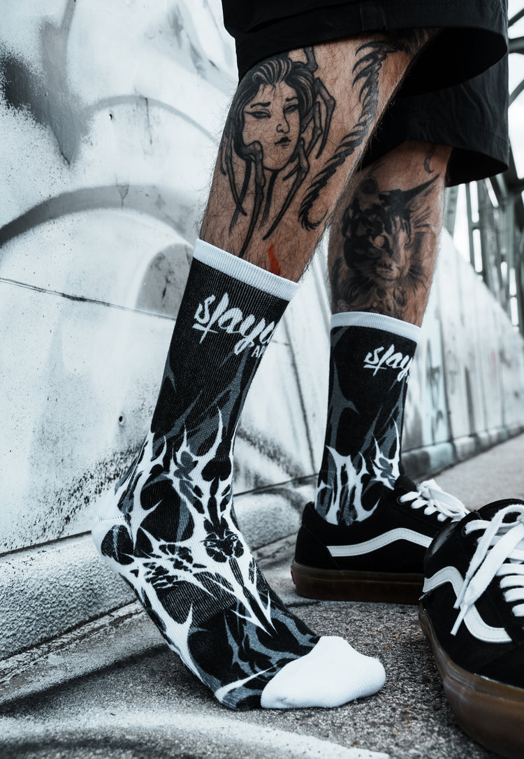 Eternal Conquest - Comfort Socks (White) Image 4