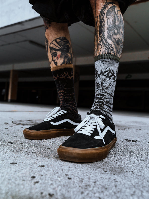 Rustpatch (Ocker) - Confort Socks Lifestyle Image