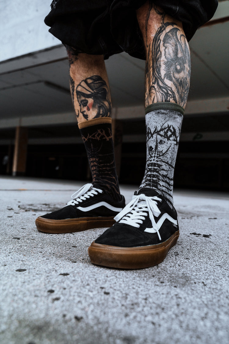 Rustpatch (Ocker) - Comfort Socks
