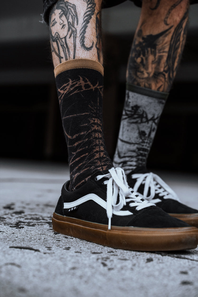 Rustpatch (Ocker) - Comfort Socks Image 4
