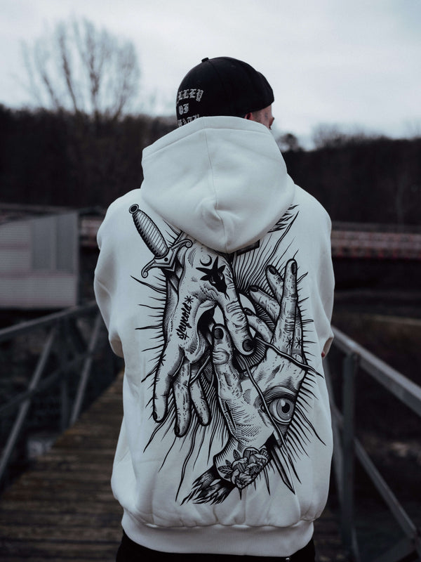 Think Twice - Oversized Hoodie Lifestyle Image